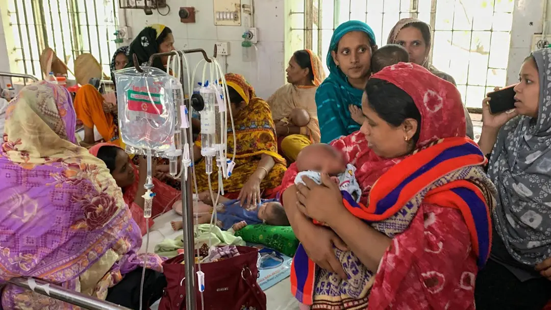 রামেকে ২৪ ঘণ্টায় হামের লক্ষণ নিয়ে তিন শিশুর মৃত্যু, নতুন ভর্তি ২৩